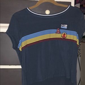 Abercrombie striped shirt